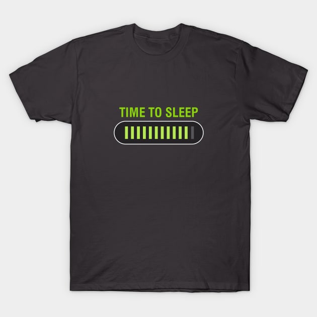 Time to Sleep T-Shirt by Dale Preston Design